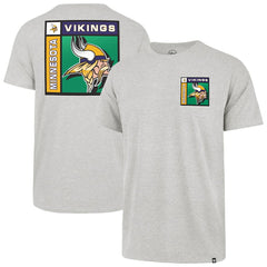 Minnesota Vikings '47 Chrome Plate Franklin T-Shirt - Gray T-shirts