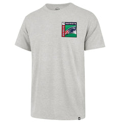 New England Patriots '47 Chrome Plate Franklin T-Shirt - Gray T-shirts