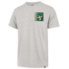 New Orleans Saints '47 Chrome Plate Franklin T-Shirt - Gray T-shirts