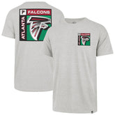 Atlanta Falcons '47 Chrome Plate Franklin T-Shirt - Gray T-shirts