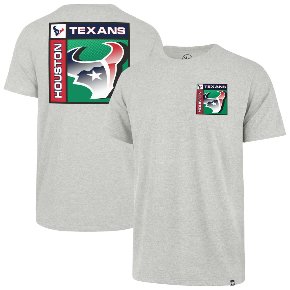 Houston Texans '47 Chrome Plate Franklin T-Shirt - Gray T-shirts