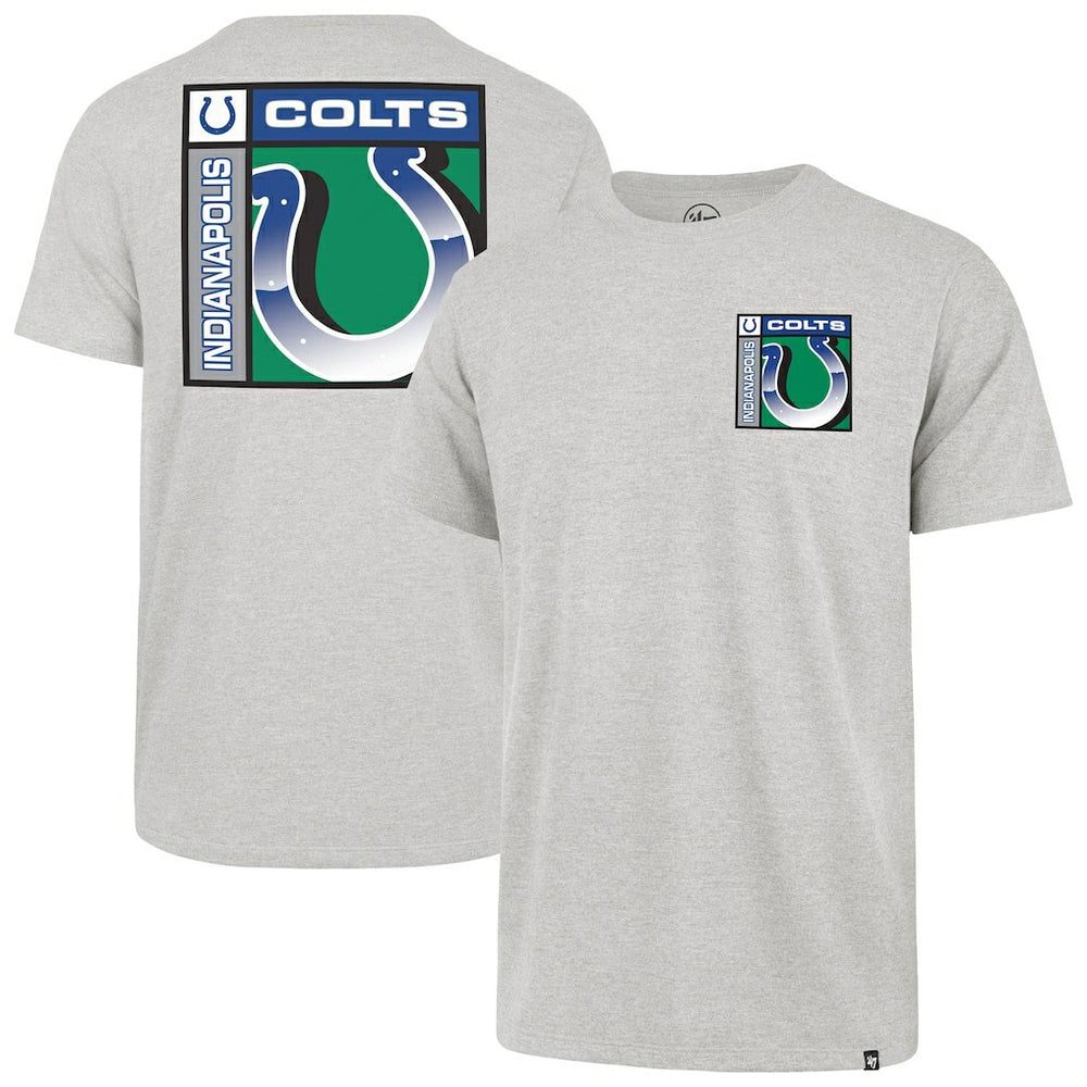 Indianapolis Colts '47 Chrome Plate Franklin T-Shirt - Gray T-shirts