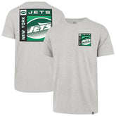 New York Jets '47 Chrome Plate Franklin T-Shirt - Gray T-shirts