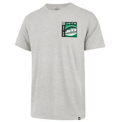 New York Jets '47 Chrome Plate Franklin T-Shirt - Gray T-shirts