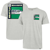 Seattle Seahawks '47 Chrome Plate Franklin T-Shirt - Gray T-shirts