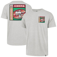 San Francisco 49ers '47 Chrome Plate Franklin T-Shirt - Gray T-shirts