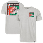 Cleveland Browns '47 Chrome Plate Franklin T-Shirt - Gray T-shirts