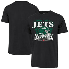 New York Jets '47 Stripe Splash Franklin T-Shirt - Black T-shirts