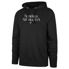 Atlanta Falcons '47 Sundays Regional Headline Hoodie - Black Hoodies