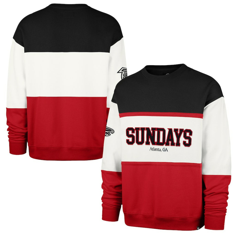 Atlanta Falcons '47 Sundays Breeze By Maximalist Sweatshirt - White Sweatshirts