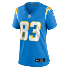 Tyler Conklin Los Angeles Chargers Women's Team Game Jersey - Powder Blue Jerseys