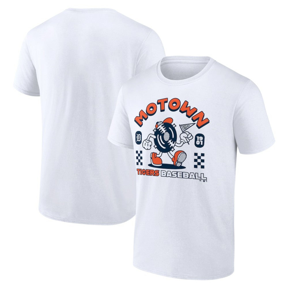 Detroit Tigers Opening Day Hometown T-Shirt - White T-shirts