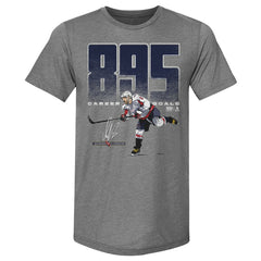 Alexander Ovechkin Washington Capitals 500 Level NHL All-Time Leading Goal Scorer Tri-Blend Bold T-Shirt - Gray | US 203089720