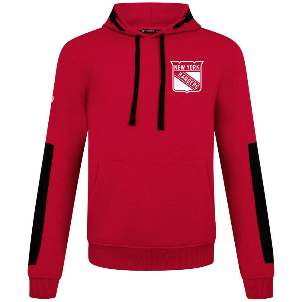 New York Rangers Levelwear Bombay Response Pullover Hoodie - Red | US 203091626