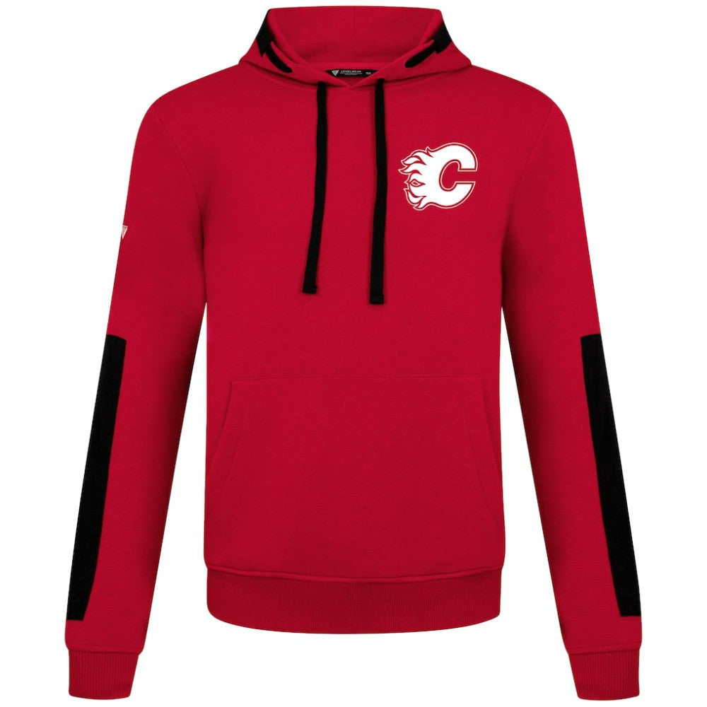 Calgary Flames Levelwear Bombay Response Pullover Hoodie - Red | US 203091680