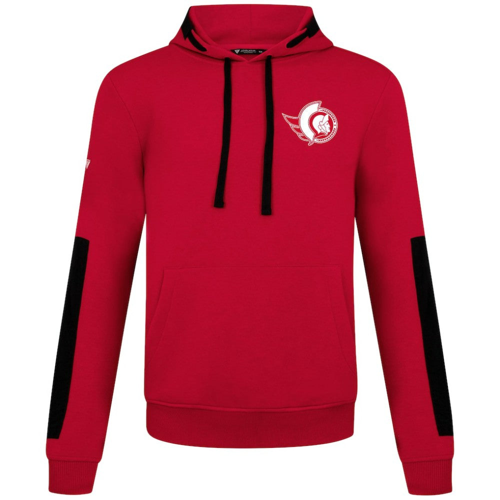 Ottawa Senators Levelwear Bombay Response Pullover Hoodie - Red | US 203091691