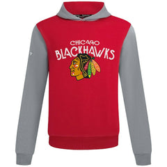 Chicago Blackhawks Levelwear Ultimate Mission Pullover Hoodie - Red/Gray | US 203091699