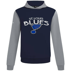 St. Louis Blues Levelwear Ultimate Mission Pullover Hoodie - Navy/Gray | US 203091705