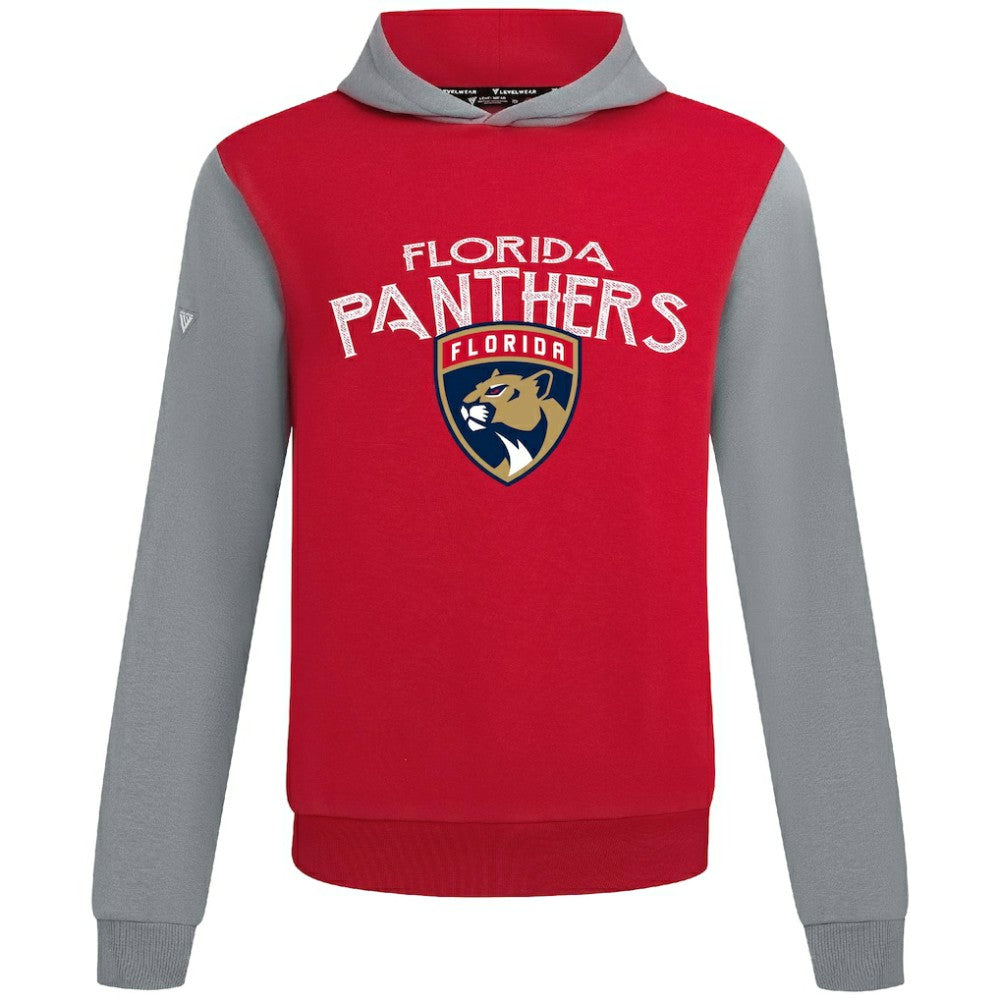 Florida Panthers Levelwear Ultimate Mission Pullover Hoodie - Red/Gray | US 203091715