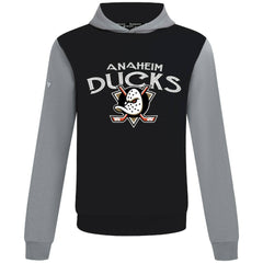 Anaheim Ducks Levelwear Ultimate Mission Pullover Hoodie - Black/Gray | US 203091728