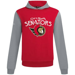 Ottawa Senators Levelwear Ultimate Mission Pullover Hoodie - Red/Gray | US 203091729