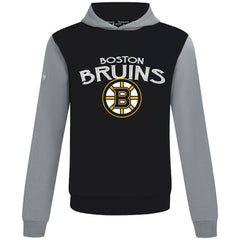 Boston Bruins Levelwear Ultimate Mission Pullover Hoodie - Black/Gray | US 203091730
