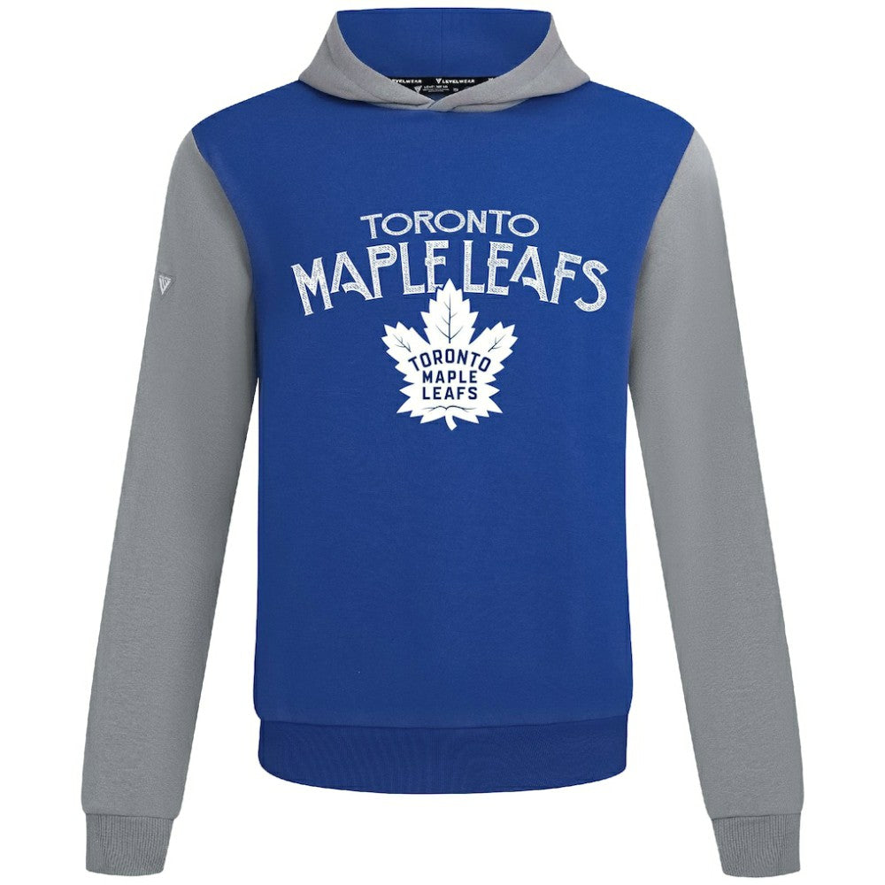 Toronto Maple Leafs Levelwear Ultimate Mission Pullover Hoodie - Royal/Gray | US 203091736