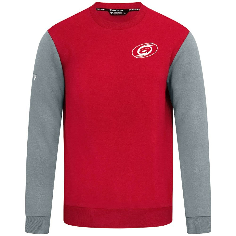 Carolina Hurricanes Levelwear Ultimate Response Sweatshirt - Red/Gray | US 203091789