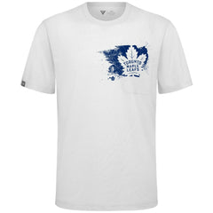 Toronto Maple Leafs Levelwear Focal Blasted T-Shirt - White | US 203091855