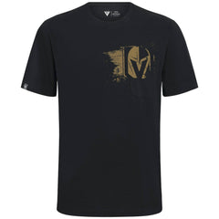 Vegas Golden Knights Levelwear Focal Blasted T-Shirt - Black | US 203091869