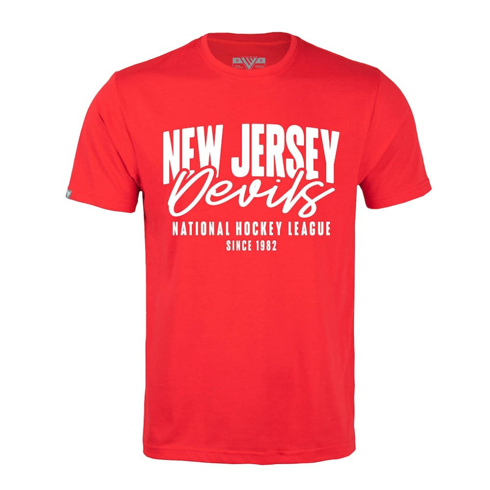 New Jersey Devils Levelwear Richmond Response T-Shirt - Red | US 203091956