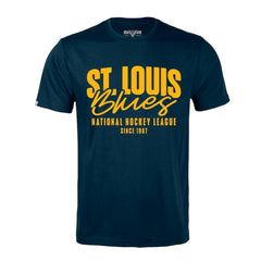 St. Louis Blues Levelwear Richmond Response T-Shirt - Navy | US 203091998