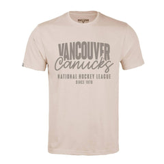 Vancouver Canucks Levelwear Richmond Response T-Shirt - Khaki | US 203092037