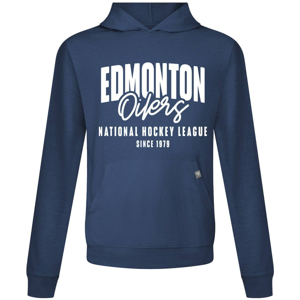 Edmonton Oilers Levelwear Relay Response Pullover Hoodie - Navy | US 203092055