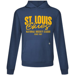St. Louis Blues Levelwear Relay Response Pullover Hoodie - Navy | US 203092094