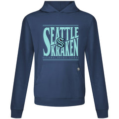Seattle Kraken Levelwear Relay Powerhouse Pullover Hoodie - Deep Sea Blue | US 203092131