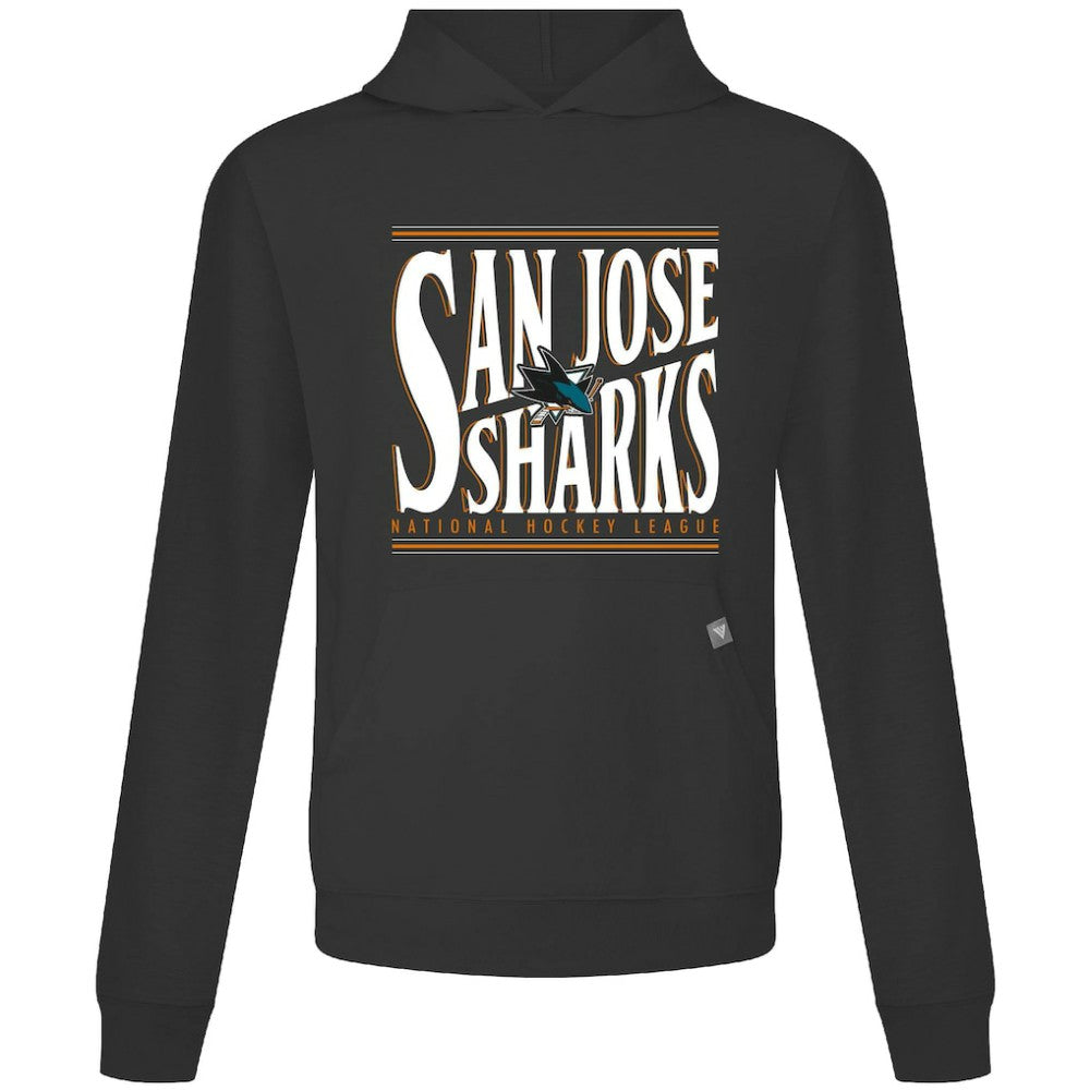 San Jose Sharks Levelwear Relay Powerhouse Pullover Hoodie - Black | US 203092150