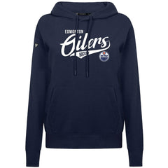 Edmonton Oilers Levelwear Women's Adorn Glide Pullover Hoodie - Navy | US 203092258
