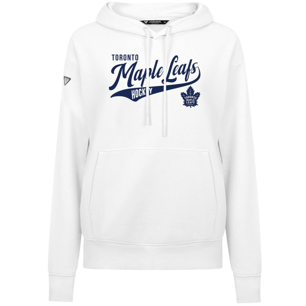 Toronto Maple Leafs Levelwear Women's Adorn Glide Pullover Hoodie - White | US 203092260