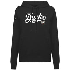 Anaheim Ducks Levelwear Women's Adorn Glide Pullover Hoodie - Black | US 203092265