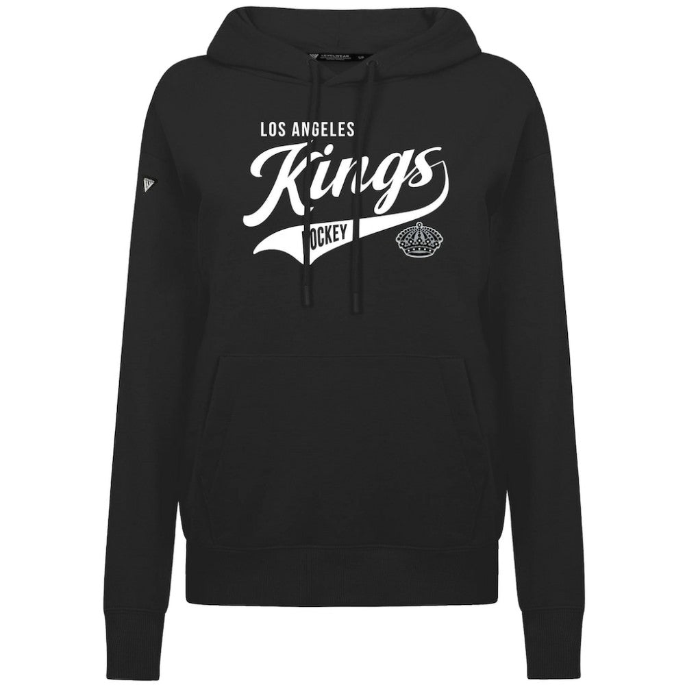 Los Angeles Kings Levelwear Women's Adorn Glide Pullover Hoodie - Black | US 203092278