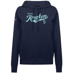 Seattle Kraken Levelwear Women's Adorn Glide Pullover Hoodie - Deep Sea Blue | US 203092281