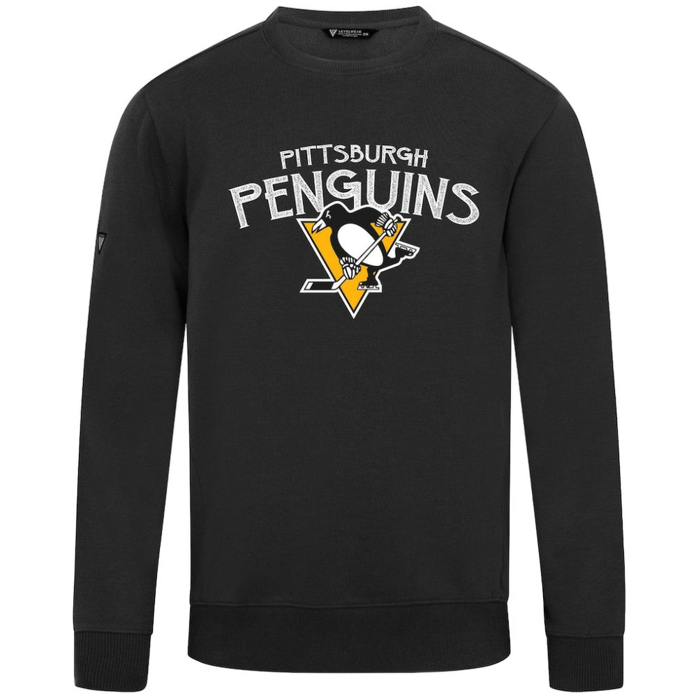 Pittsburgh Penguins Levelwear Zane Mission Sweatshirt - Black | US 203092289