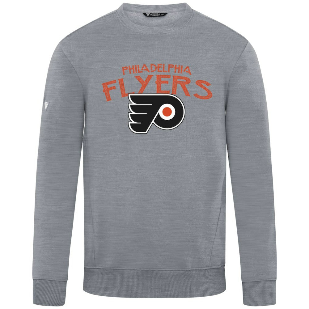 Philadelphia Flyers Levelwear Zane Mission Sweatshirt - Gray | US 203092322