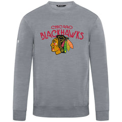Chicago Blackhawks Levelwear Zane Mission Sweatshirt - Gray | US 203092330