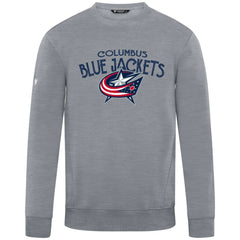 Columbus Blue Jackets Levelwear Zane Mission Sweatshirt - Gray | US 203092337