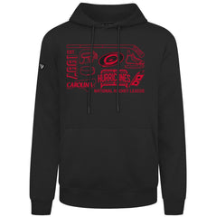 Carolina Hurricanes Levelwear Podium Campaign Pullover Hoodie - Black | US 203092414