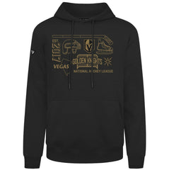 Vegas Golden Knights Levelwear Podium Campaign Pullover Hoodie - Black | US 203092420