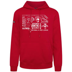 Florida Panthers Levelwear Podium Campaign Pullover Hoodie - Red | US 203092425