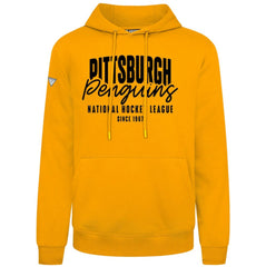 Pittsburgh Penguins Levelwear Podium Response Pullover Hoodie - Gold | US 203092483